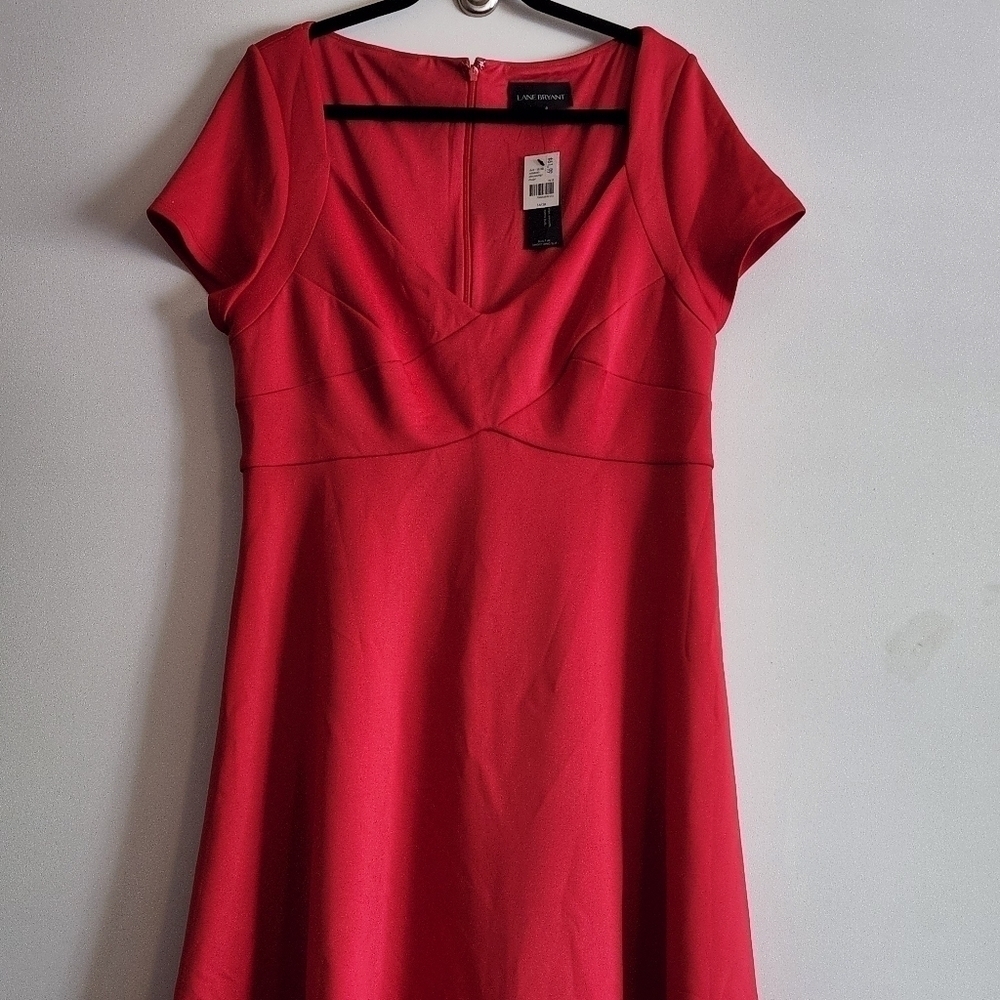 Lane Bryant red dress